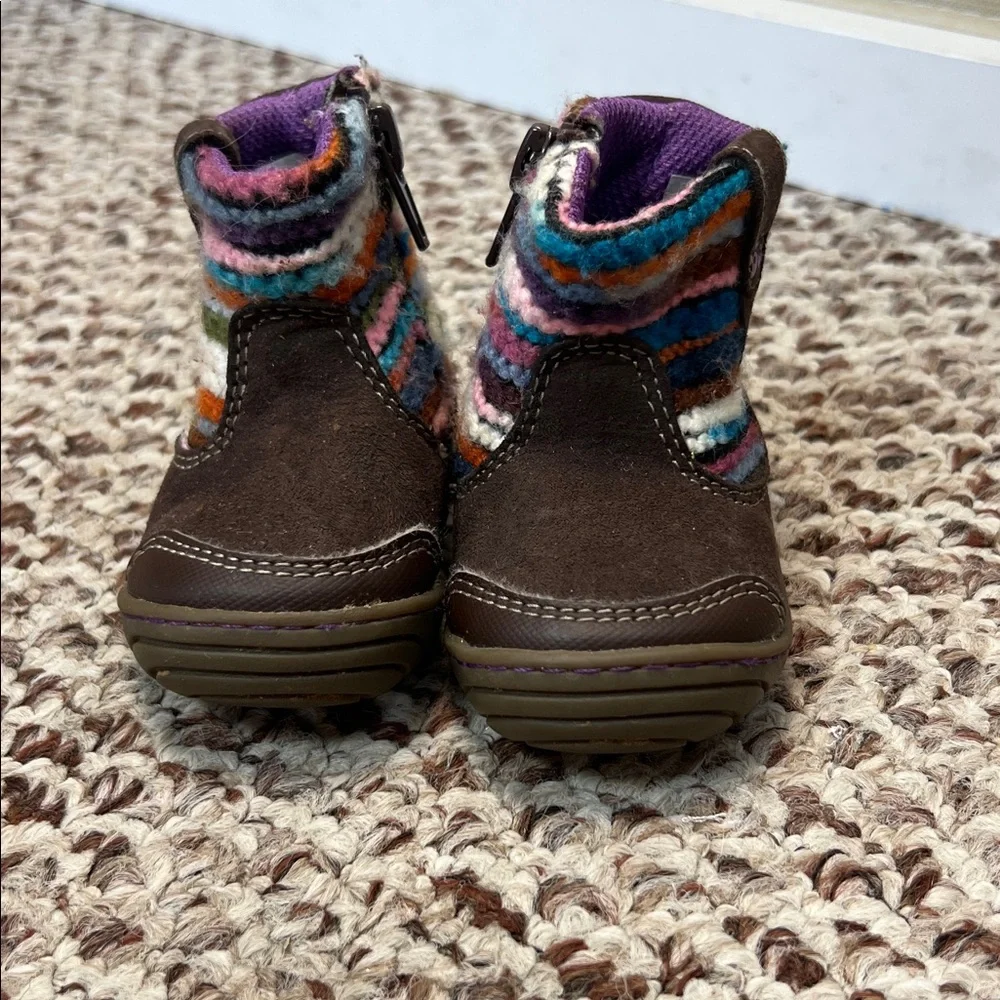 Baby‎ girls Colorful Knit Baby Boots
